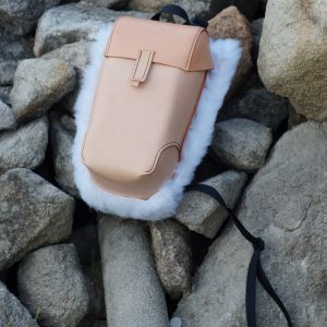 Große Vorderpachtasche mit Anti-Dekubitus-Fell