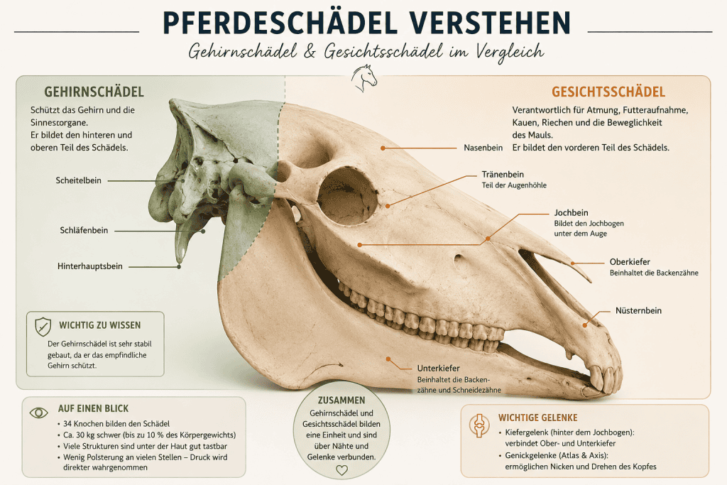 Gehirnschädel-Gesichtsschädel