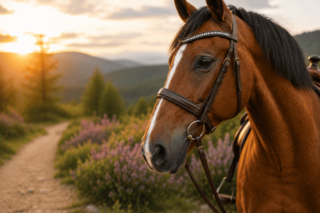 Passform Wanderreiten Trense