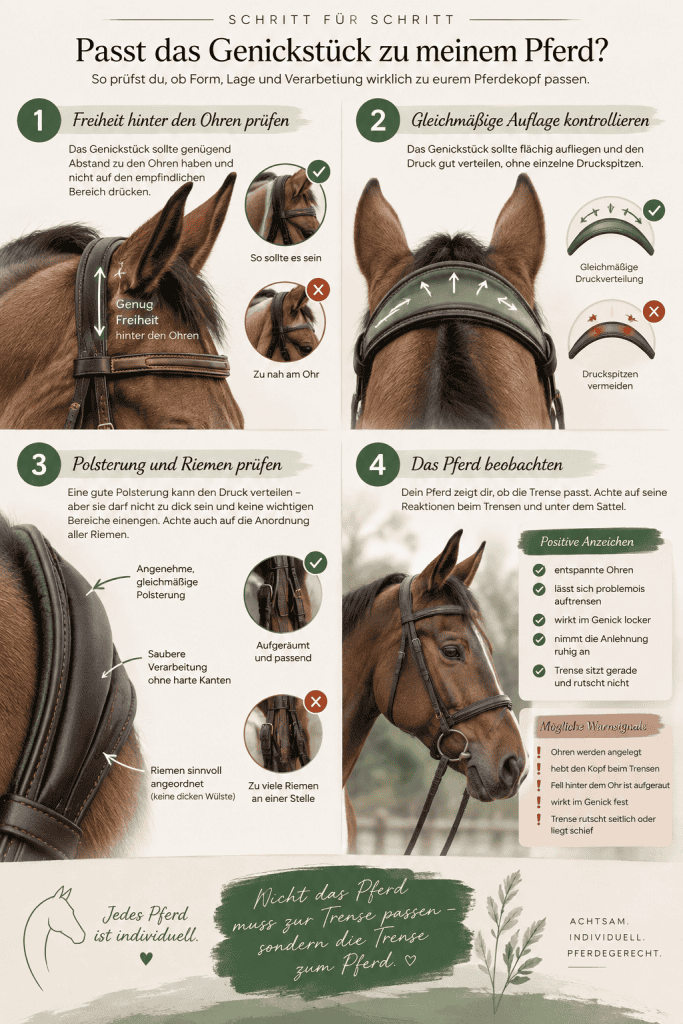 Infografik Anatomisches Genickriemen